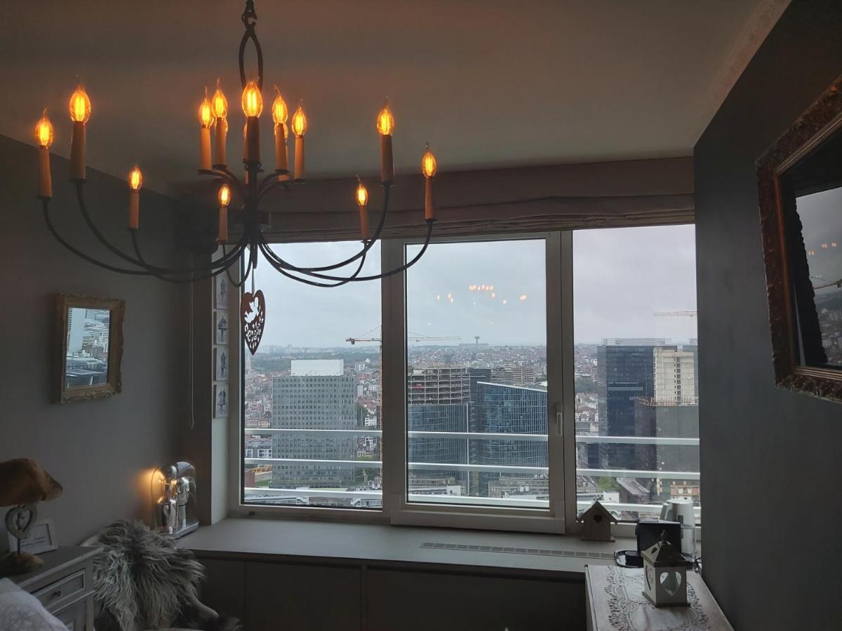 Romantic Room In Brussels Sky Buitenkant foto